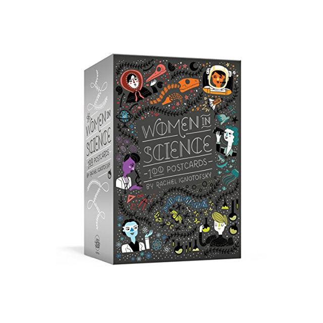 Colección de postales 50 Women in Science para regalar ciencia