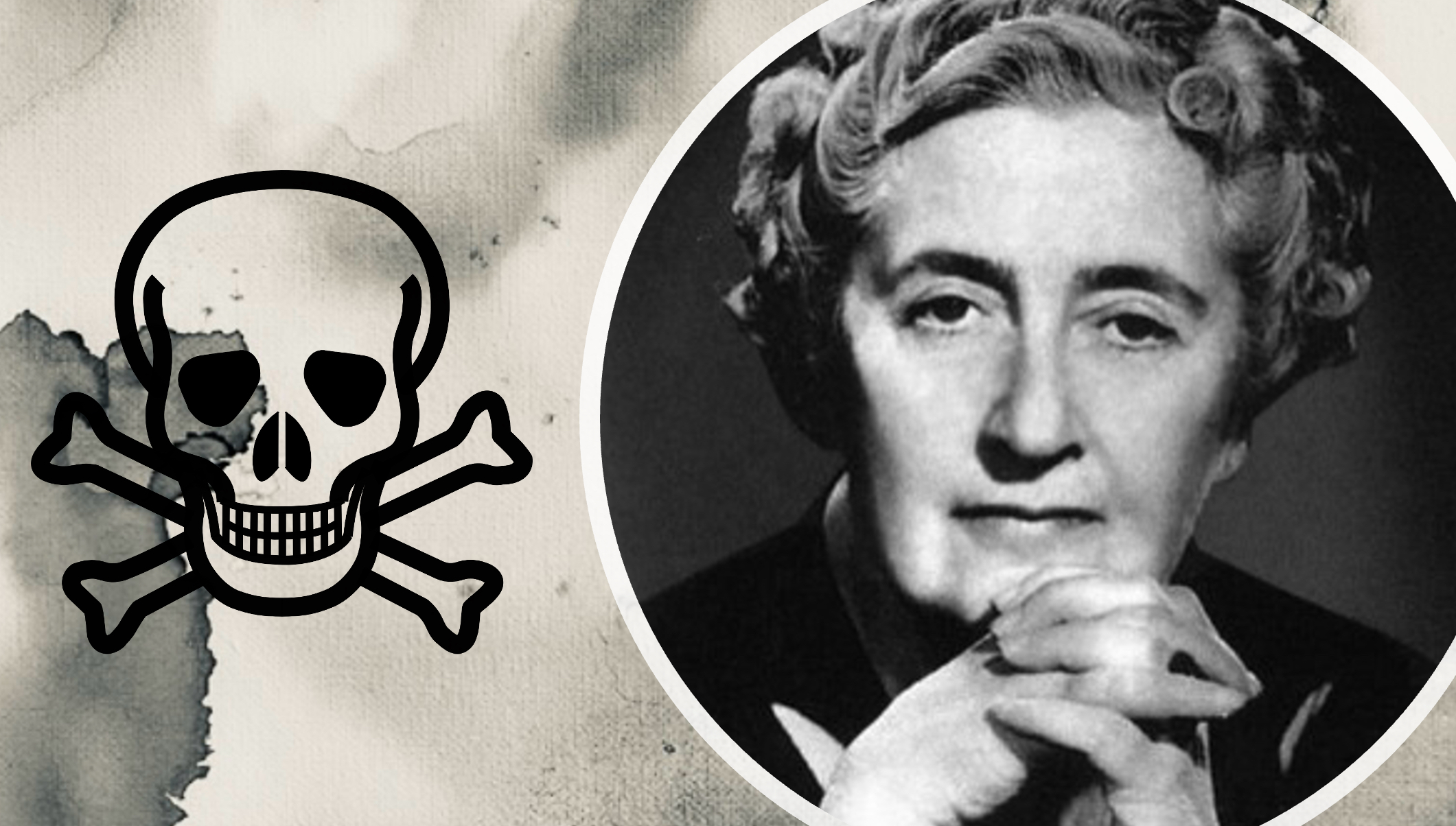 Agatha Christie, amante de los venenos en el jardín. 
Imagen de Wikimedia Commons