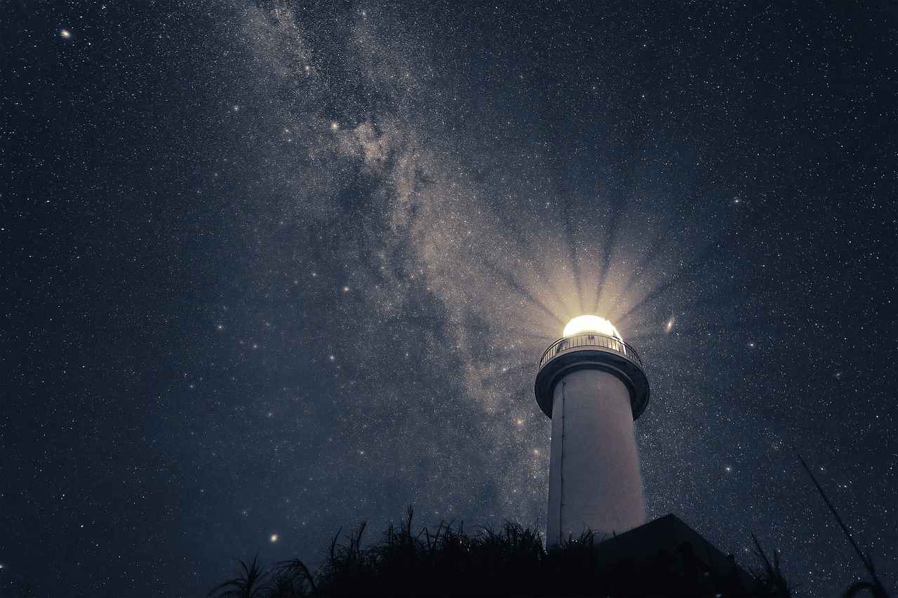 La Vía Láctea desde nuestro rinconcito en la galaxia. Imagen de PIxabay
